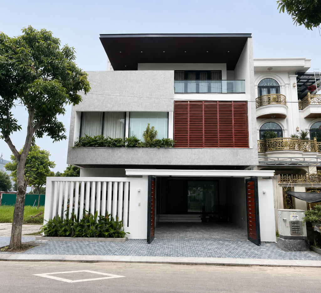 Bàn giao cổng trượt tự động cho anh chị khách hàng tại khu đô thị Việt Séc